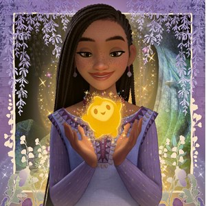 Puzzle asha disney wish 3x49 pcs