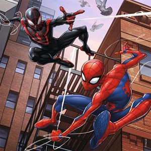 Puzzle spiderman en action 3x49 pcs