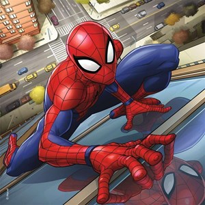 Puzzle spiderman en action 3x49 pcs
