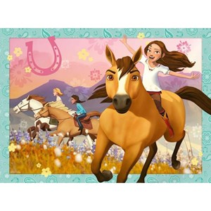 Puzzle spirit sauvage et libre 150 pcs x