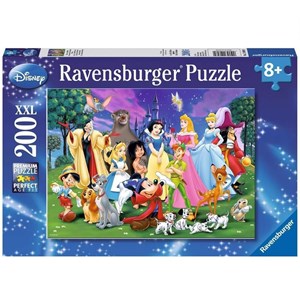 Puzzle grands personnages disney 200 pcs