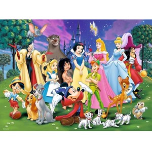 Puzzle grands personnages disney 200 pcs