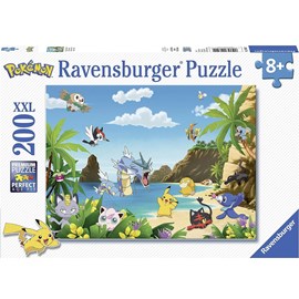 Puzzle attrapez-les tous pokémon 200 pc