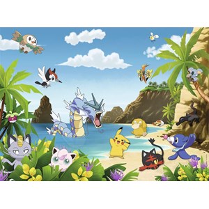Puzzle attrapez-les tous pokémon 200 pc