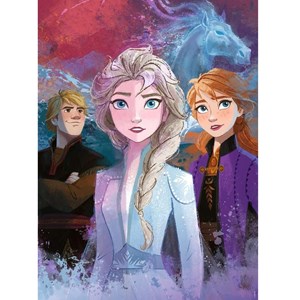 Puzzle elsa, anna et kristoff 300 pcs xx