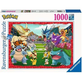 Puzzle affrontement des pokémon 1000 pc