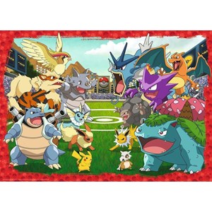 Puzzle affrontement des pokémon 1000 pc