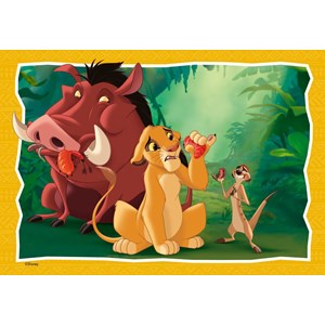 Puzzle l'histoire de la vie le roi lion