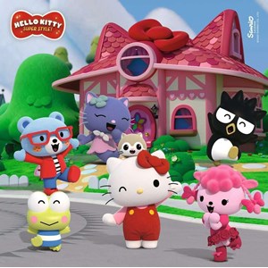 Puzzle hello kitty 3x49 pcs