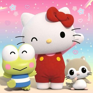 Puzzle hello kitty 3x49 pcs