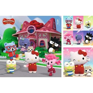 Puzzle hello kitty 3x49 pcs