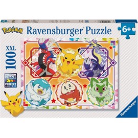 Puzzle pokémon écarlate et violet 100