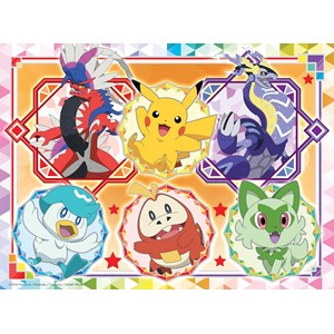 Puzzle pokémon écarlate et violet 100
