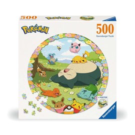 Puzzle pokémon en fleurs 500 pcs