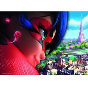 Puzzle miraculous ladybug 60 pièces