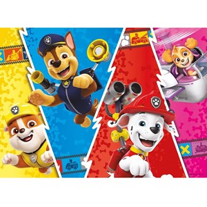 Puzzle la pat'patrouille colorée 60 pcs