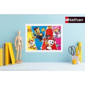 Puzzle la pat'patrouille colorée 60 pcs