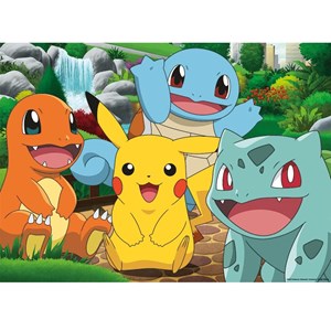 Puzzle les pokémon au parc 60 pcs