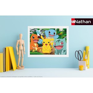 Puzzle les pokémon au parc 60 pcs