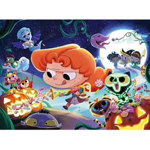 Puzzle halloween mortelle adèle 250 pcs