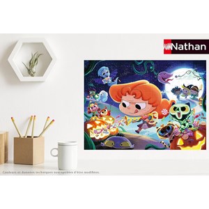 Puzzle halloween mortelle adèle 250 pcs