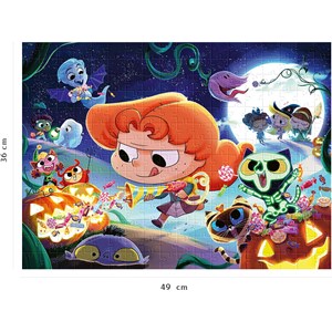 Puzzle halloween mortelle adèle 250 pcs