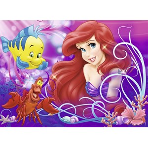 Puzzle jolie petite sirène ariel 60 pcs