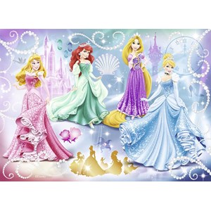 Puzzle princesses étincelantes disney 1