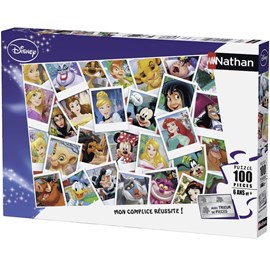 Puzzle photo souvenir disney 100 pcs