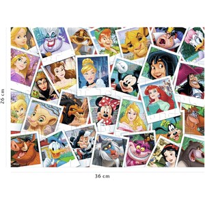 Puzzle photo souvenir disney 100 pcs