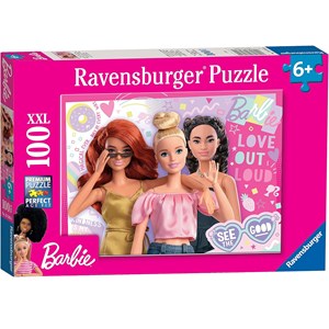 Puzzle barbie 100 pcs xxl