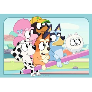 Puzzle s'amuser avec bluey 2x12 pcs