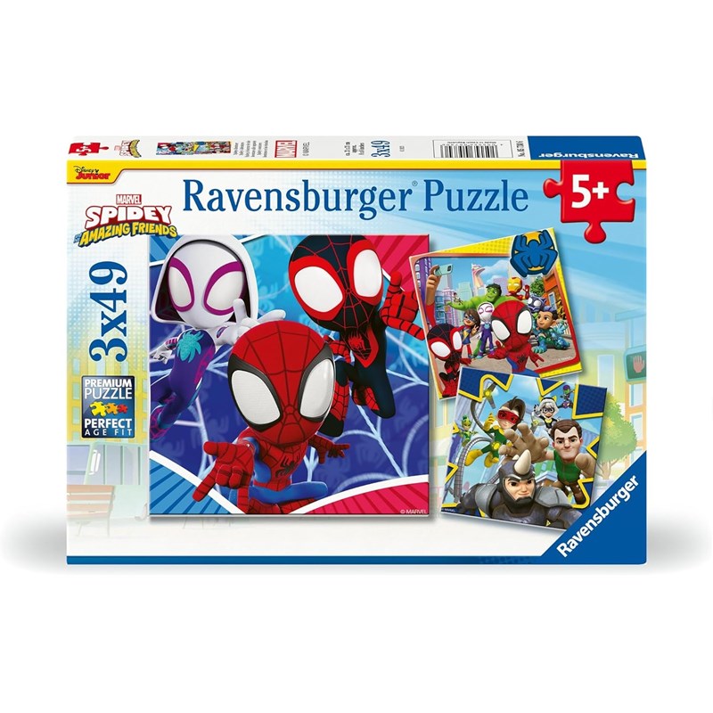 Puzzle spidey le lanceur de toile 3x49 p