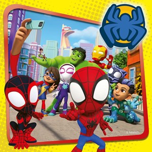 Puzzle spidey le lanceur de toile 3x49 p