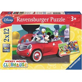 Puzzle mickey, minnie et leurs amis 2x12