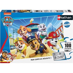 Puzzle les aventures pat'patrouille 100