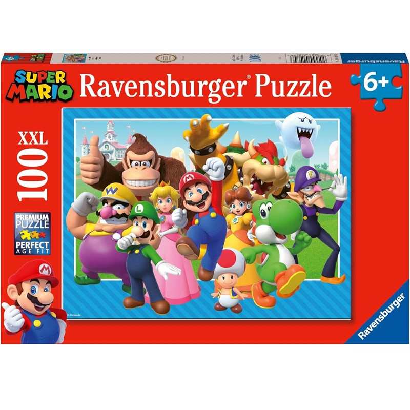 Puzzle let's-a-go super mario 100 pcs xx