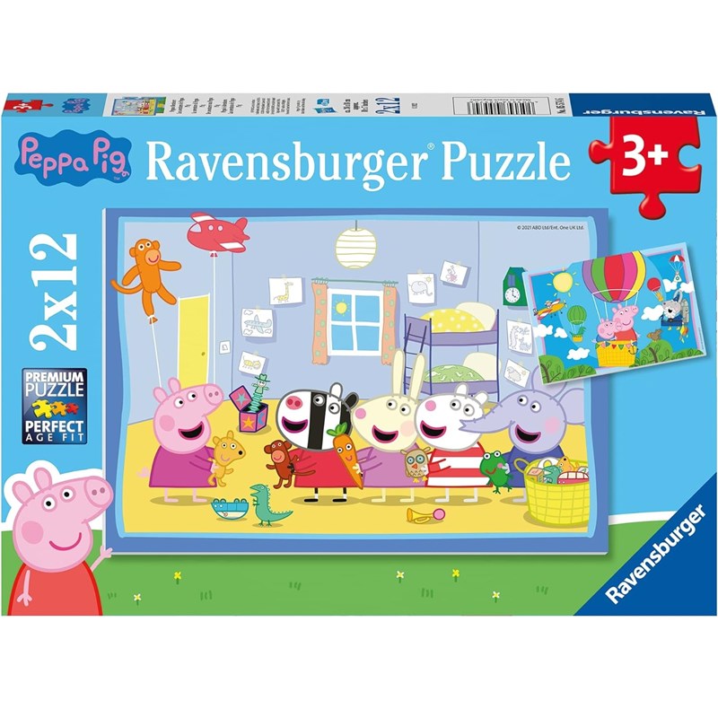 Puzzle les aventures de peppa pig 2x12 p