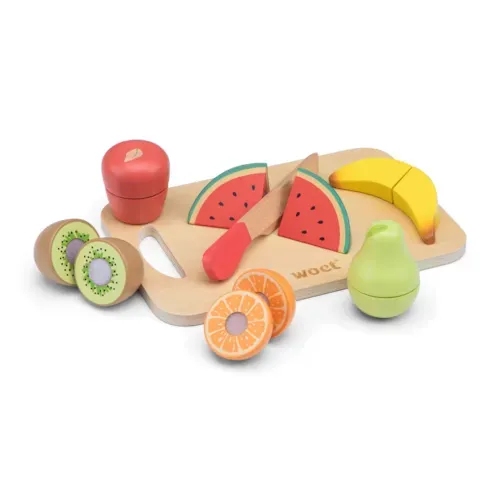 New Classic Toys - Fruits en bois à découper