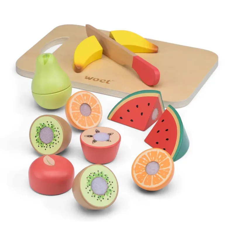 Fruits en bois à découper (New Classic Toys) - Image 2
