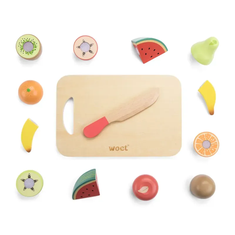 Fruits en bois à découper (New Classic Toys) - Image 3