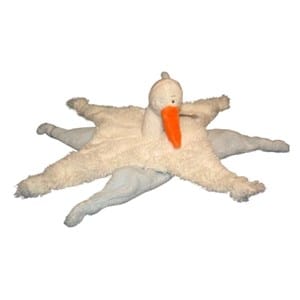 Doudou cigogne stephen 30 cm