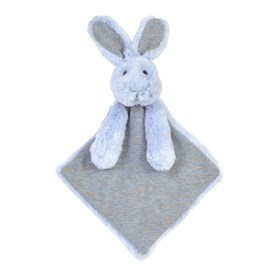 Doudou lapin bleu rivoli 26 cm