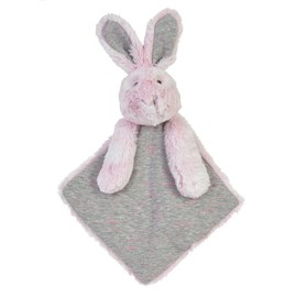 Doudou lapin rose rivoli 26 cm