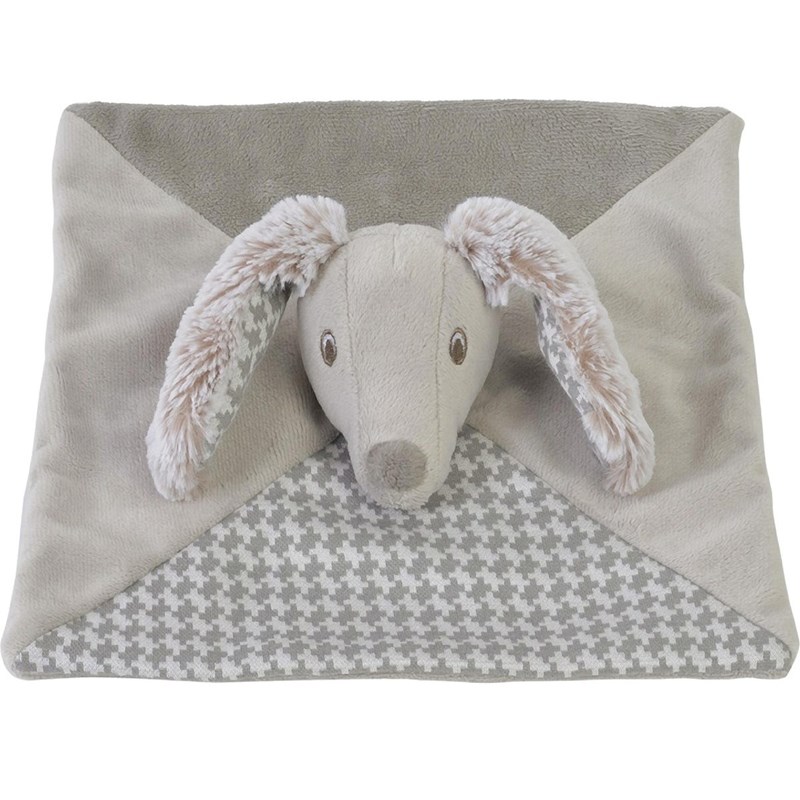 Doudou teckel dex gris 24cm