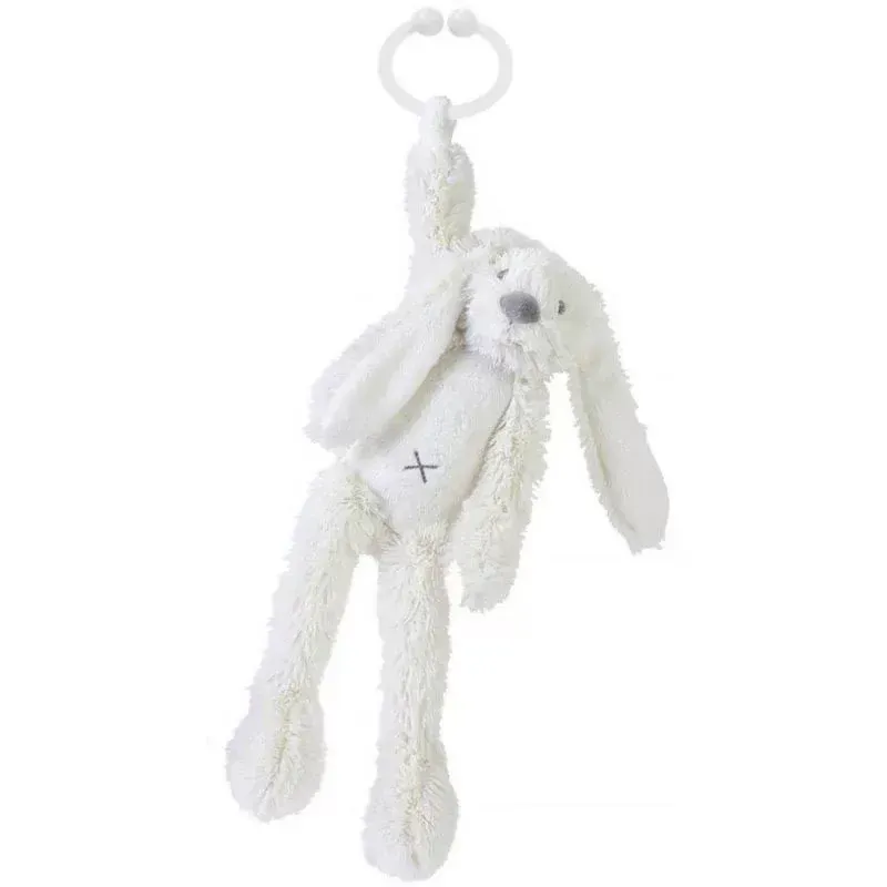 Lapin richie blanc crème 27 cm à suspe