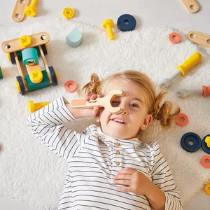 Baril brico'kids 100 pièces