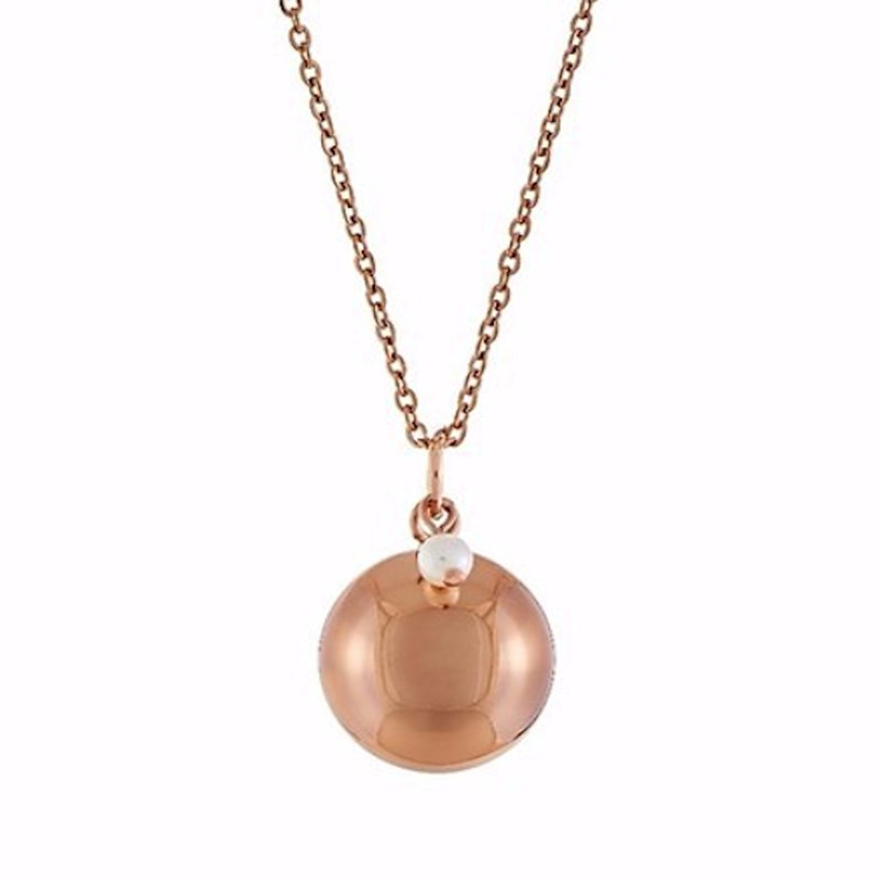 The Good Karma Shop - Bola de grossesse or rose et perle