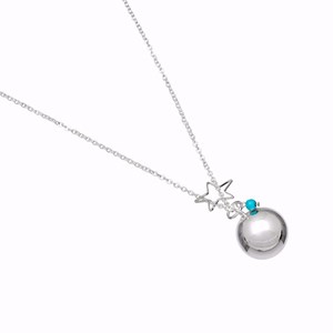 Bola de grossesse précieuse turquois