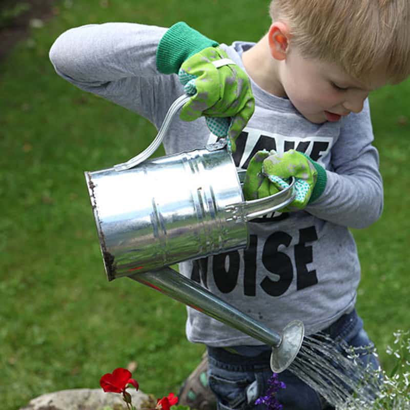 Gant enfant : jardinage et loisirs extérieurs frais, l'Ours